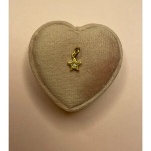 14k Diamond Star Pendant